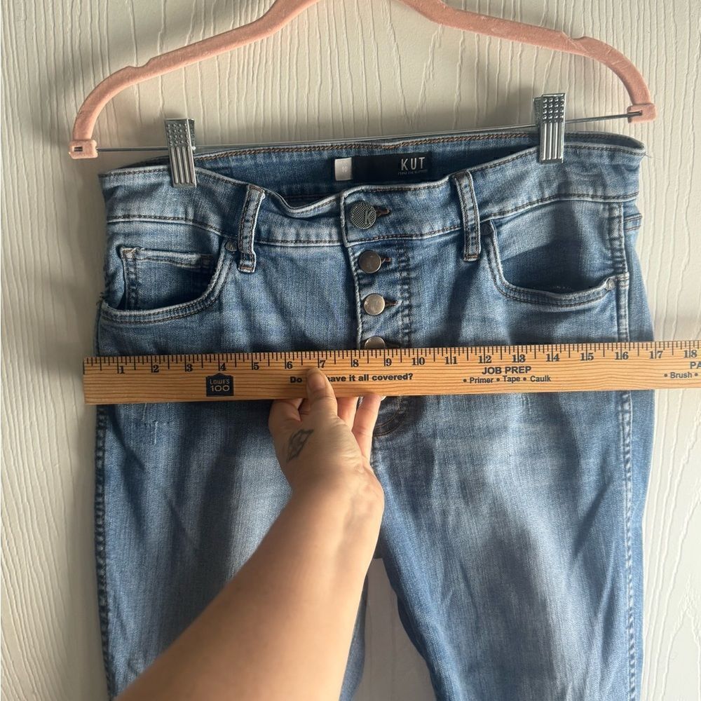 Kut from the‎ Kloth distressed jeans size 10 - Picture 9 of 12